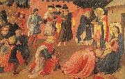 Fra Angelico Adoration of the Magi painting